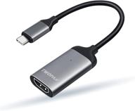 🔌 twopan usb type c to 4k hdmi adapter: enhance home office with macbook pro/mini/air, ipad, galaxy, elitebook, xps, chromebook, and more logo