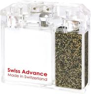 🧂 enhance your taste with swiss-spice salt + pepper shaker: a blend of tradition and flavor логотип