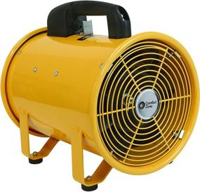 img 4 attached to 💨 High Velocity 8 Inch Utility Blower Fan for Increased Comfort - CZBU80
