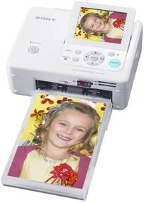 img 1 attached to 🖨️ Sony DPP-FP75 Picture Station Digital Photo Printer: Enhanced Printing Experience with 3.5-Inch LCD Tilt-Adjustable Display