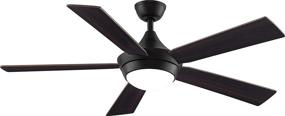 img 1 attached to 💨 Fanimation Celano V2 Fan-Light Kit in Dark Bronze Finish, 14.71" x 52.00" x 52.00