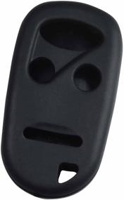 img 2 attached to 🔒 Ultimate Protection for Keyless Entry Remotes: KEYGUARDZ Black Rubber Key Fob Skin Cover Protector