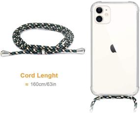 img 2 attached to Crossbody IPhone Yespure Lanyard Strap Clear Cell Phones & Accessories in Cases, Holsters & Clips