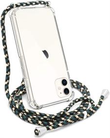 img 4 attached to Crossbody IPhone Yespure Lanyard Strap Clear Cell Phones & Accessories in Cases, Holsters & Clips