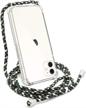 crossbody iphone yespure lanyard strap clear cell phones & accessories in cases, holsters & clips logo