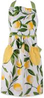 dii lemon bliss kitchen collection: stylish apron for effortless cooking - 5418 logo