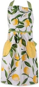 img 4 attached to DII Lemon Bliss Kitchen Collection: Stylish Apron for Effortless Cooking - 5418