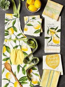 img 1 attached to DII Lemon Bliss Kitchen Collection: Stylish Apron for Effortless Cooking - 5418