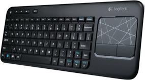 img 2 attached to Enhanced Logitech K400 Wireless Touch Keyboard with Integrated Multi-Touch Touchpad