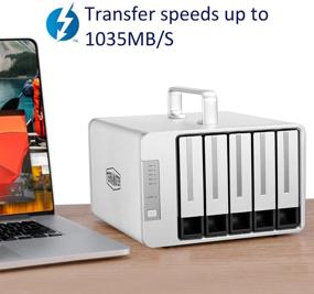 img 1 attached to TERRAMASTER D5 Thunderbolt 3: Универсальная корпусная система жестких дисков RAID на 5 дисковых отсеках.