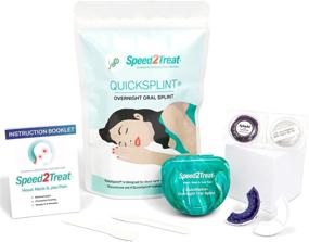 img 4 attached to QUICKSPLINT Custom Fit Night Guard: Teeth Grinding & Jaw Pain Relief, Overnight Sleeping Mouth Guard for Grinding & Clenching, Nighttime Pain Relief Solution