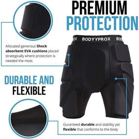 img 1 attached to Bodyprox Protective Snowboard Protection Tailbone