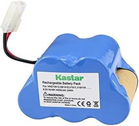 img 3 attached to 🔋 Kastar V1911 Battery 1 Pack: Powerful 6V 4000mAh Ni-MH Replacement for Shark V1911 Cordless Vacuum Sweeper and More!