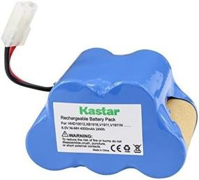 img 4 attached to 🔋 Kastar V1911 Battery 1 Pack: Powerful 6V 4000mAh Ni-MH Replacement for Shark V1911 Cordless Vacuum Sweeper and More!