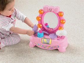 img 1 attached to 🪞 Fisher-Price Улыбка и изучение волшебного музыкального зеркала: Эксклюзивная игрушка Amazon Ultimate