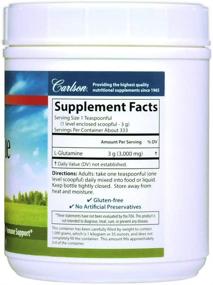 img 3 attached to Carlson L Glutamine Powder Amino Acid Sports Nutrition