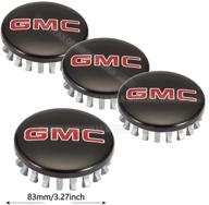wheel center hubcaps covers black logo