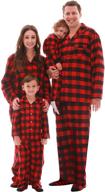 cozy and stylish family pajamas for men with followme printed fleece design logo