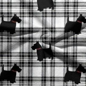 img 1 attached to 🐾 Scottish Terrier Plaid Scotty Dog Hand Towels - Microfiber Soft Face Towels, 15.7x27.5 Inches, Super Absorbent and Quick Drying for Bath, Hand, Face, Gym, and Spa