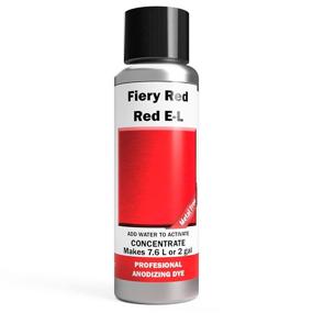 img 1 attached to 🔍 Optimized Search: Fiery Red E-L Professional Aluminum Anodizing Dyes - Light to Rich Red Powder Concentrate, Makes 7.6 Liters or 2 Gallons