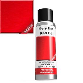 img 4 attached to 🔍 Optimized Search: Fiery Red E-L Professional Aluminum Anodizing Dyes - Light to Rich Red Powder Concentrate, Makes 7.6 Liters or 2 Gallons