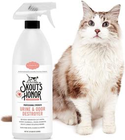 img 4 attached to 🐱 Skout’s Honor: Urine and Odor Destroyer - Professional Strength Stain and Odor Remover for Cats - All Natural Solution