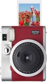 img 3 attached to Фотоаппарат Fujifilm Instax Mini 90 Neo Classic, 📸 красный - мгновенная пленочная камера в США с улучшенной оптимизацией поисковых систем (SEO).