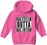 haase unlimited boys' straight outta timeout fashion hoodies & sweatshirts logo