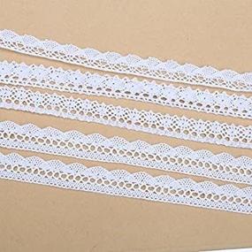 img 2 attached to Cotton Vintage Wedding Scalloped Decorations