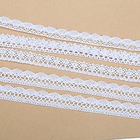 img 1 attached to Cotton Vintage Wedding Scalloped Decorations
