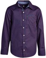 👕 stylish ben sherman boys' tops, tees & shirts with sleeve button collar logo