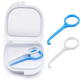 img 4 attached to 🔧 Convenient Aligner Remover Tool with Retainer Case: Ventilated Accessories for Easy Oral Care Disassembly (2-Pack)