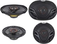 🔊 alphasonik as2629p 6.5" & 6x9" 3-way speakers: enhanced car audio package with impressive power logo