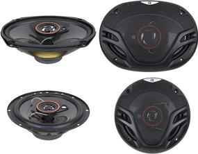 img 1 attached to 🔊 Alphasonik AS2629P 6.5" & 6X9" 3-Way Speakers: Enhanced Car Audio Package with Impressive Power