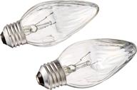 buy g e lighting 75340 flame-shaped auradescent bulb, 25w, 2-pack at best price logo