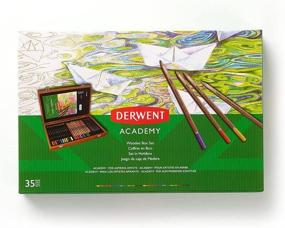 img 2 attached to 🖍️ Derwent Academy 2300147 Coloring and Graphite Pencils Set - Includes 30 Pencils and 5 Art Supplies