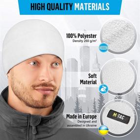 img 1 attached to M Tac Fleece Watch Cap Military Sports & Fitness