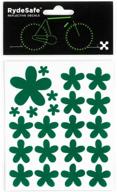 🌸 enhance your safety with rydesafe reflective decals - flowers kit logo