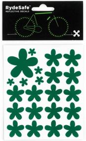 img 4 attached to 🌸 Enhance Your Safety with RydeSafe Reflective Decals - Flowers Kit