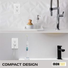 img 1 attached to Enhance Your Space with 🏠 the White Decorator Receptacle Outlet Plate