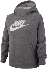 img 3 attached to Худи Nike Pullover Carbon Heather Для Девочек для Активного Образа.