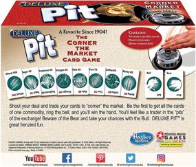 img 2 attached to 🎲 Deluxe Pit Card Game by Winning Moves Games
