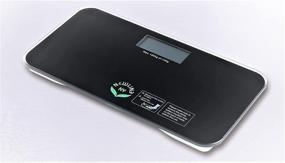 img 1 attached to NewlineNY Mini Travel Digital Bathroom Scale (Black) - 700 Series - No Sleeve