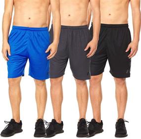 img 3 attached to Zupo Pack Running Performance Athletic Men's Clothing