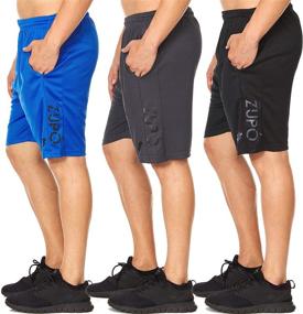 img 2 attached to Zupo Pack Running Performance Athletic Men's Clothing