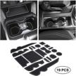 jkcover premium custom liner mat accessories compatible with toyota tacoma 2016 2017 2018 2019 2020 2021 2022 interior accessories for cup holders logo