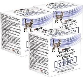 img 4 attached to Профессиональный план ветеринарных диет Fortiflora для кошек - упаковка из 3 шт. (30 г)
