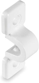 img 1 attached to 🔒 Rubbermaid White C-Clamp Count FG3D30LWWHT