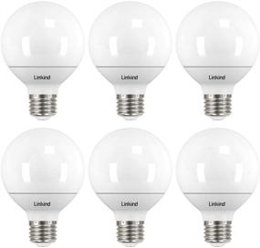 img 4 attached to 💡 Enhanced Bathroom Lighting with 6-Pack Linkind Dimmable Equivalent Bulbs