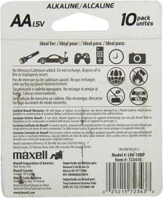 img 1 attached to 🔋 Maxell 723410: Надежные и долговечные батарейки AA 10 штук - высокая совместимость гарантирована!